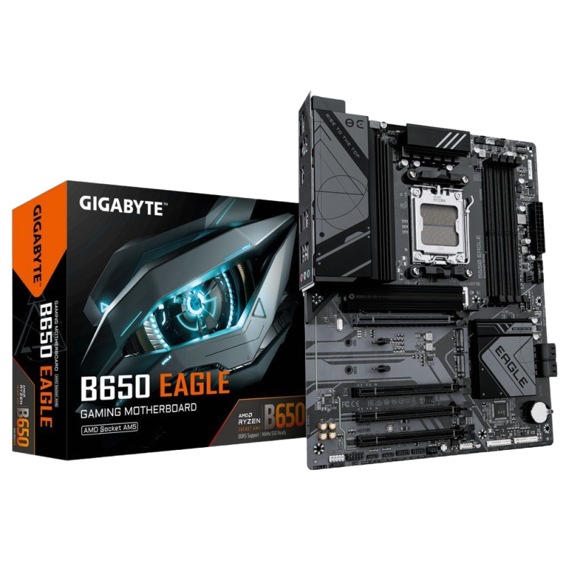 Płyta główna Gigabyte B650 EAGLE AM5 ATX z DDR5 HDMI DP Płyta główna Gigabyte B650 EAGLE AM5 ATX z DDR5 HDMI DP