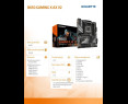 Płyta główna Gigabyte B650 GAMING X AX V2 AM5 DDR5 ATX z Wi-Fi 6E Płyta główna Gigabyte B650 GAMING X AX V2 AM5 DDR5 ATX z Wi-Fi 6E