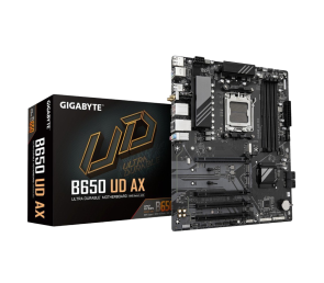 Płyta główna Gigabyte B650 UD AX AM5 4DDR5 HDMI DP ATX wydajna