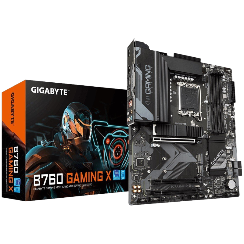 Płyta główna Gigabyte B760 GAMING X ATX 4DDR5 DP HDMI Płyta główna Gigabyte B760 GAMING X ATX 4DDR5 DP HDMI
