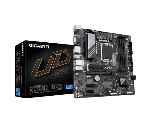 Płyta główna Gigabyte B760M DS3H s1700 mATX 4DDR5 HDMI DP DSUB