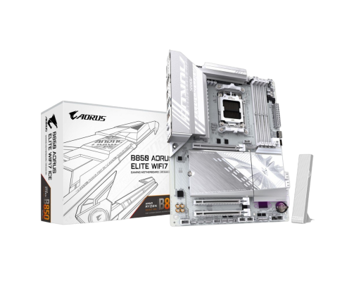 Płyta główna Gigabyte B850 A ELITE WIFI7 ICE z socket AM5 DDR5 OC