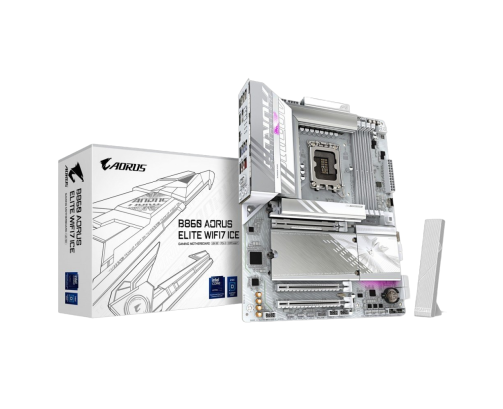 Płyta główna Gigabyte B860 A ELITE WF7 ICE DDR5 Wi-Fi 7 ATX