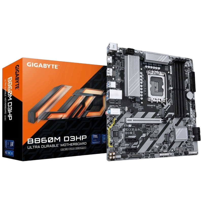 Płyta główna Gigabyte B860M D3HP Intel Core Ultra compact micro ATX Płyta główna Gigabyte B860M D3HP Intel Core Ultra compact micro ATX