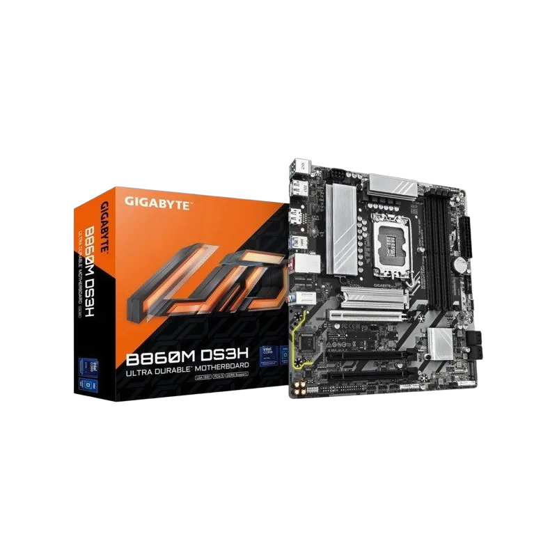 Płyta główna Gigabyte B860M DS3H micro ATX z obsługą DDR5 Płyta główna Gigabyte B860M DS3H micro ATX z obsługą DDR5