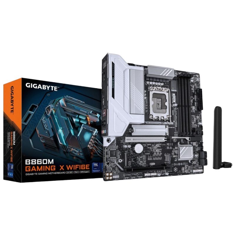 Płyta główna Gigabyte B860M GAMING X WIFI6E micro ATX z DDR5 Płyta główna Gigabyte B860M GAMING X WIFI6E micro ATX z DDR5