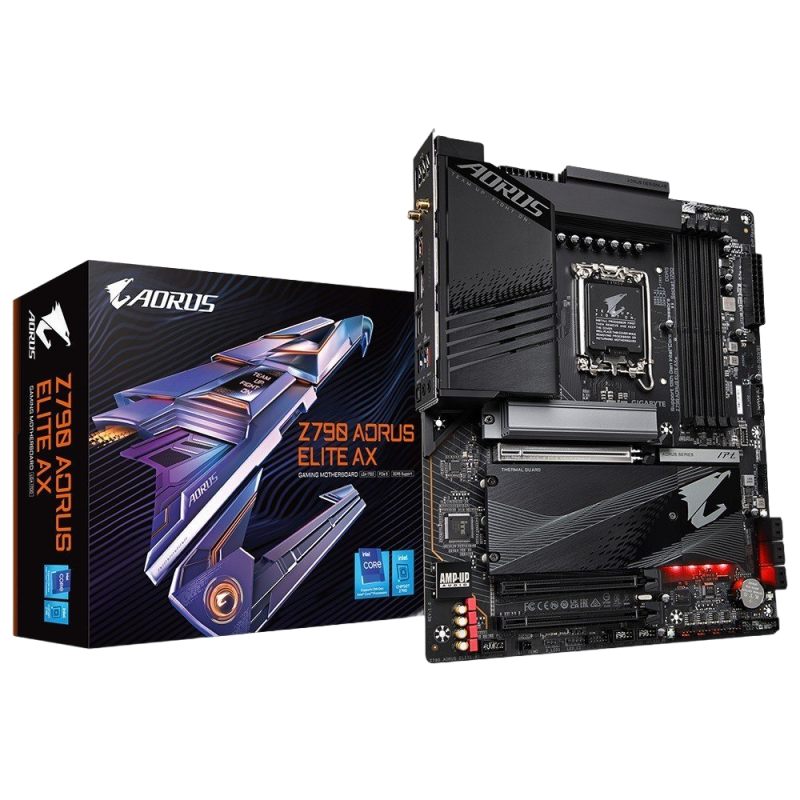 Płyta główna Gigabyte Z790 AORUS ELITE AX S1700 4DDR5 ATX gamingowa Płyta główna Gigabyte Z790 AORUS ELITE AX S1700 4DDR5 ATX gamingowa
