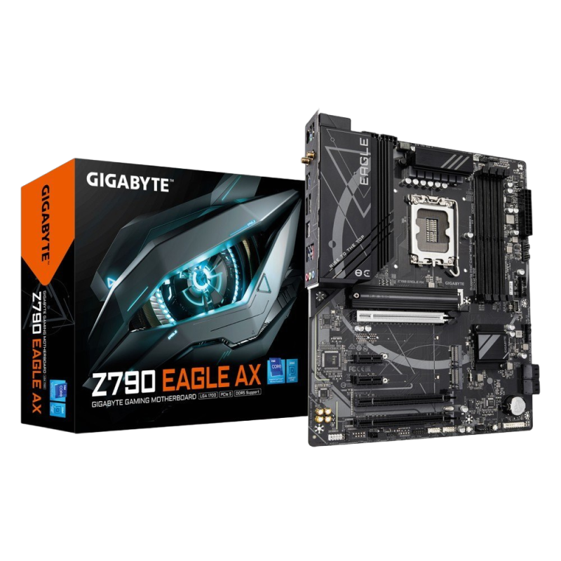 Płyta główna Gigabyte Z790 EAGLE AX s1700 ATX DDR5 z HDMI i DP Płyta główna Gigabyte Z790 EAGLE AX s1700 ATX DDR5 z HDMI i DP