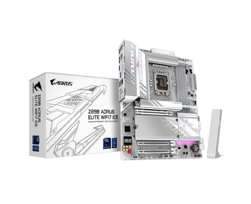 Płyta główna Gigabyte Z890 A ELITE WF7 ICE z wsparciem dla Intel Core Ultra