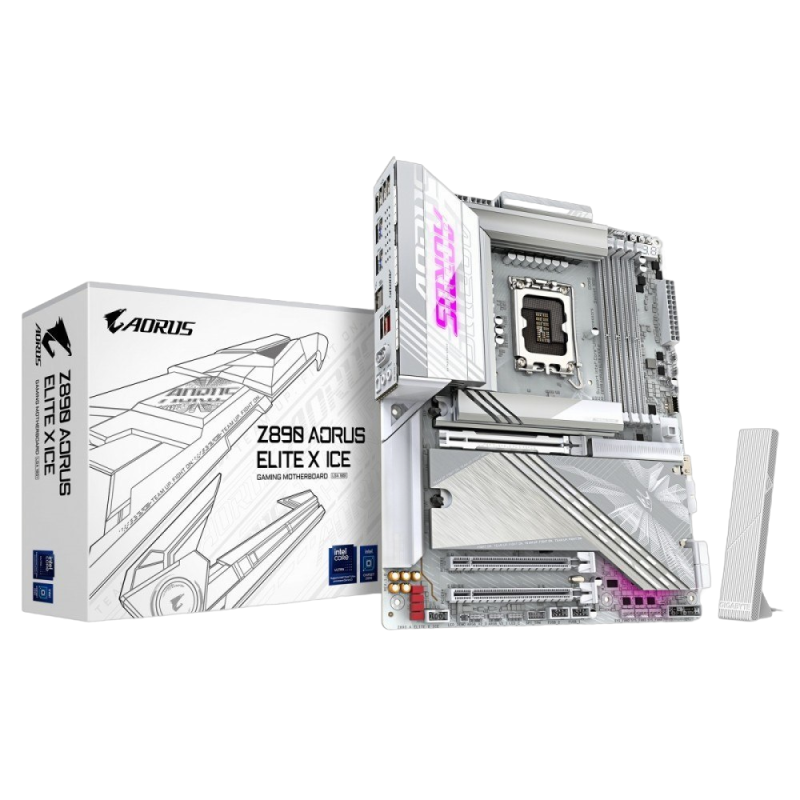 Płyta główna Gigabyte Z890 A ELITE X ICE Intel LGA1851 DDR5 z AI