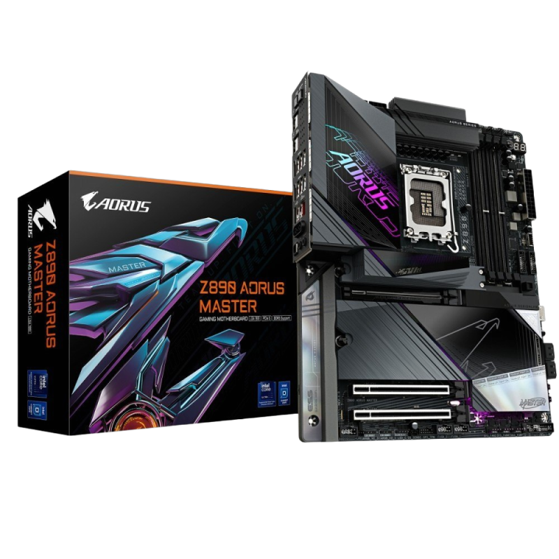 Płyta główna Gigabyte Z890 AORUS MASTER DDR5 z WiFi 7 i Thunderbolt 4 Płyta główna Gigabyte Z890 AORUS MASTER DDR5 z WiFi 7 i Thunderbolt 4