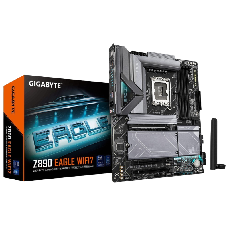 Płyta główna Gigabyte Z890 EAGLE WIFI7 ATX z obsługą DDR5 Płyta główna Gigabyte Z890 EAGLE WIFI7 ATX z obsługą DDR5
