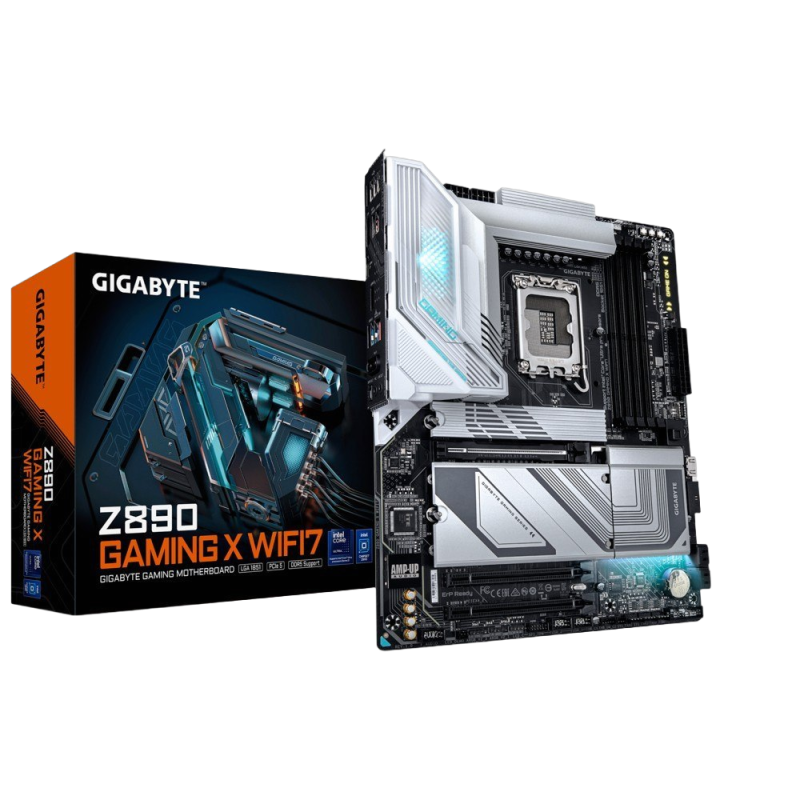 Płyta główna Gigabyte Z890 GAMING X WIFI7 wydajny VRM z WiFi 7 Płyta główna Gigabyte Z890 GAMING X WIFI7 wydajny VRM z WiFi 7