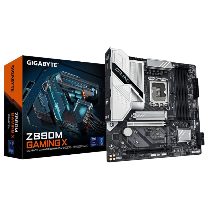 Płyta główna Gigabyte Z890M GAMING X micro ATX z DDR5 i 8 fazami VRM Płyta główna Gigabyte Z890M GAMING X micro ATX z DDR5 i 8 fazami VRM
