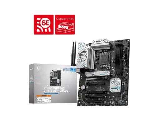 Płyta główna MSI B760 GAMING PLUS WIFI s1700 DDR4 ATX z Wi-Fi 6E