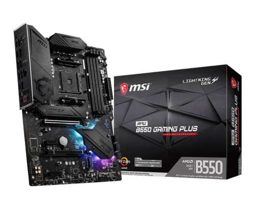 Płyta główna MSI MPG B550 GAMING PLUS AM4 DDR4 z RGB ATX