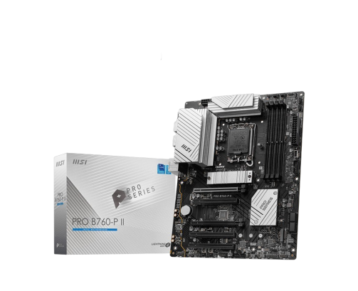 Płyta główna MSI PRO B760-P II S1700 4DDR5 ATX wydajna dla profesjonalistów