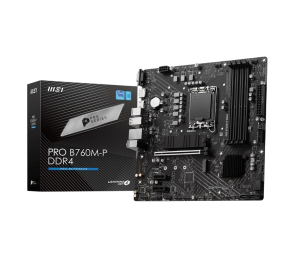 Płyta główna MSI PRO B760M-P DDR4 LGA1700 mATX z M.2 i HDMI