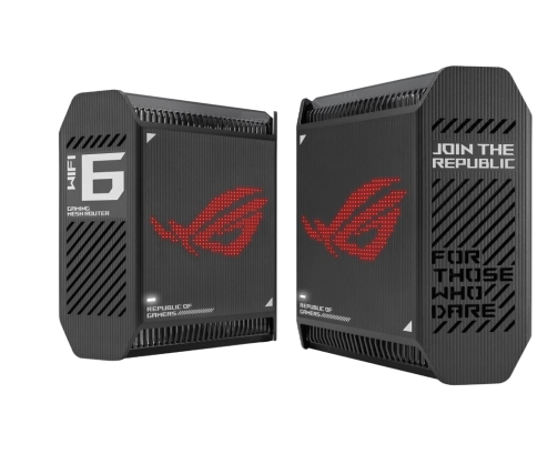 Router Asus ROG Rapture GT6 AX10000 2-pak czarny gamingowy WiFi 6