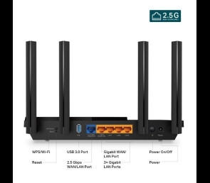 Router TP-LINK Archer AX55 Pro WiFi AX3000 szybki zasięg 2,5G