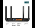Router TP-LINK Archer AX55 Pro WiFi AX3000 szybki zasięg 2,5G Router TP-LINK Archer AX55 Pro WiFi AX3000 szybki zasięg 2,5G