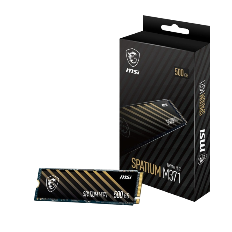 Dysk SSD MSI SPATIUM M371 500GB M.2 PCIe3 szybki wydajny Dysk SSD MSI SPATIUM M371 500GB M.2 PCIe3 szybki wydajny