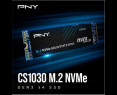 Dysk SSD PNY CS1030 1TB M.2 NVMe szybki wewnętrzny napęd Dysk SSD PNY CS1030 1TB M.2 NVMe szybki wewnętrzny napęd