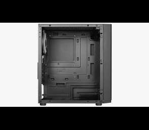 AeroCool Hexform TG FRGB Mini Tower czarna obudowa z hartowanym szkłem