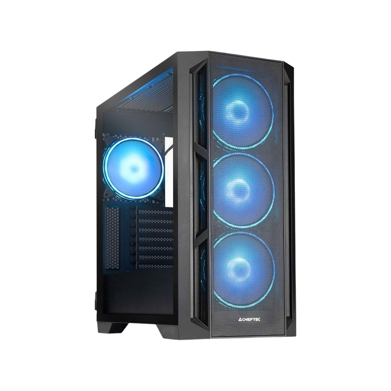 Chieftec APEX Lumo GA-01 E-ATX gaming obudowa z 4 wentylatorami ARGB Chieftec APEX Lumo GA-01 E-ATX gaming obudowa z 4 wentylatorami ARGB