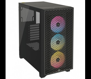 Corsair 3000D Airflow RGB obudowa mid-tower czarna wydajna z panelem szklanym