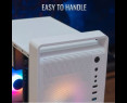 Obudowa AeroCool CS-109 RGB Mini Tower biała z USB 3.0 Obudowa AeroCool CS-109 RGB Mini Tower biała z USB 3.0