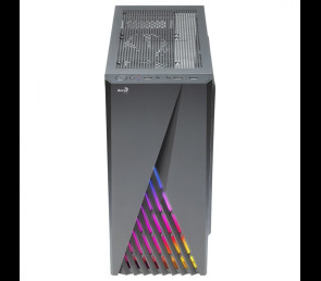 Obudowa AeroCool Delta USB 3.0 Mid Tower czarna RGB z wentylacją