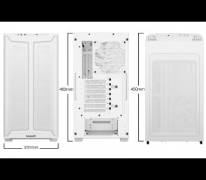 Obudowa Be quiet! Pure Base 501 DX biała ATX z podświetleniem ARGB