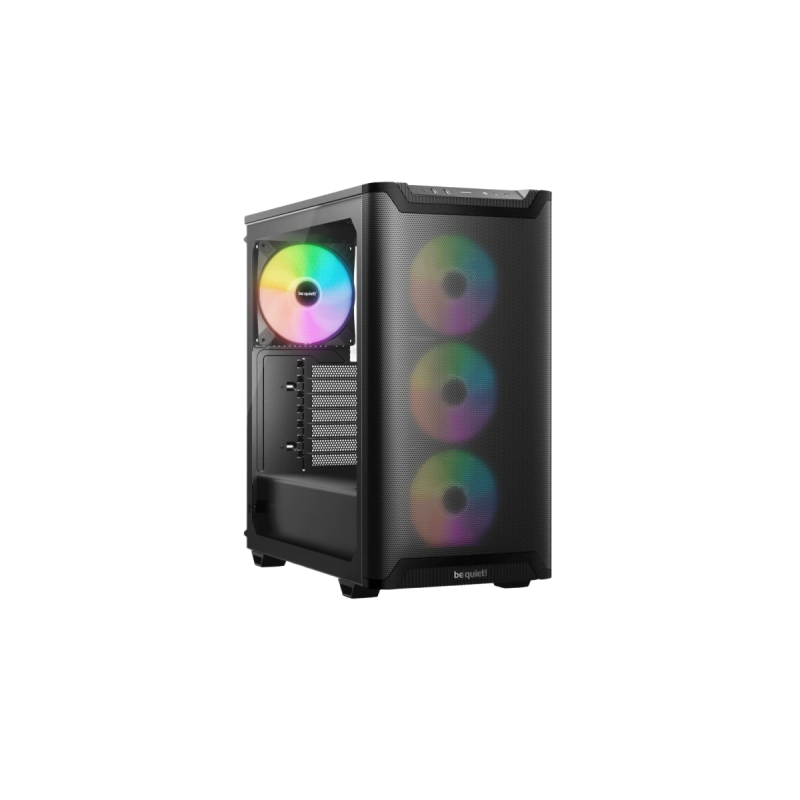 Obudowa Be quiet! Pure Base 501 LX ARGB czarna midi tower z podświetleniem Obudowa Be quiet! Pure Base 501 LX ARGB czarna midi tower z podświetleniem