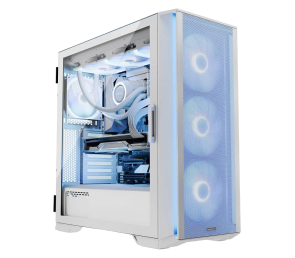 Obudowa COMPUTEROWA MODECOM Horizon ARGB Flow Midi Biała z wentylatorami