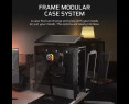 Obudowa Corsair FRAME 4000D RS Black Midi Tower ATX modułowa Obudowa Corsair FRAME 4000D RS Black Midi Tower ATX modułowa