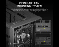 Obudowa Corsair FRAME 4000D RS Black Midi Tower ATX modułowa Obudowa Corsair FRAME 4000D RS Black Midi Tower ATX modułowa