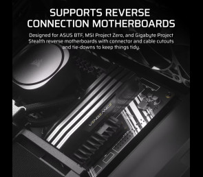 Obudowa Corsair FRAME 4000D RS Black Midi Tower ATX modułowa