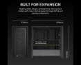 Obudowa Corsair FRAME 4000D RS Black Midi Tower ATX modułowa Obudowa Corsair FRAME 4000D RS Black Midi Tower ATX modułowa