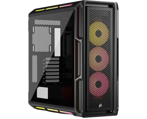 Obudowa Corsair iCUE 5000T LX RGB Mid Tower Czarny z podświetleniem