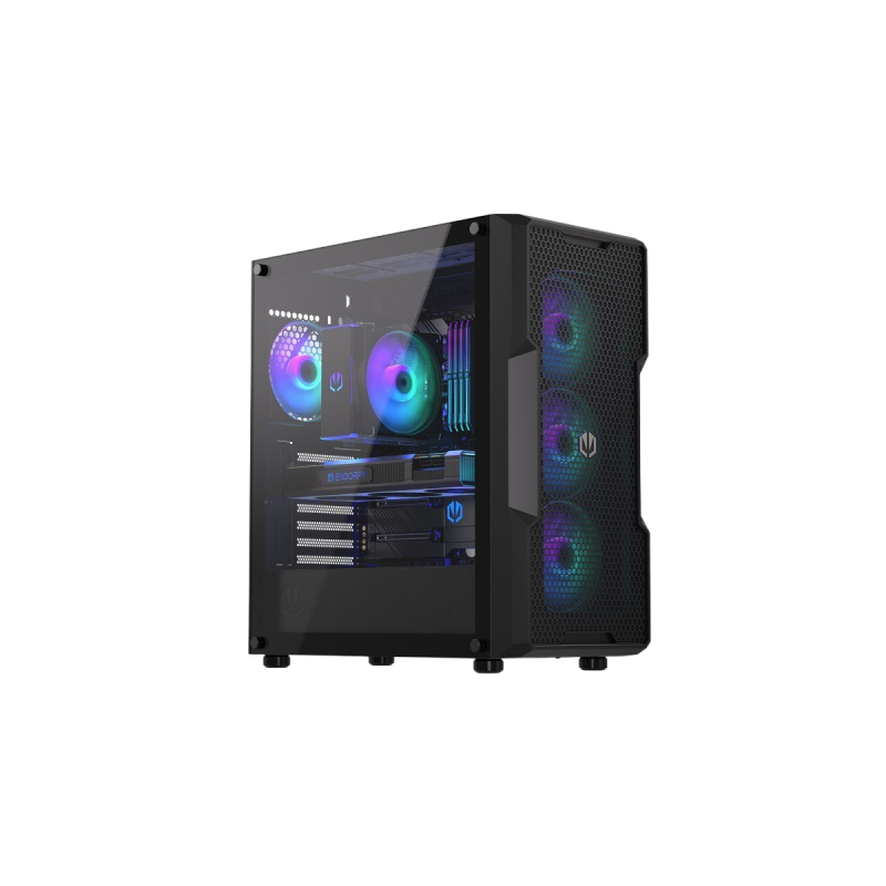 Obudowa Endorfy Regnum 400 ARGB Midi Tower z podświetleniem ARGB Obudowa Endorfy Regnum 400 ARGB Midi Tower z podświetleniem ARGB