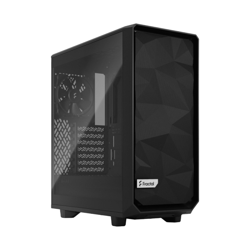 Obudowa Fractal Design Meshify 2 Compact Lite RGB TG czarna Obudowa Fractal Design Meshify 2 Compact Lite RGB TG czarna