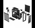Obudowa Fractal Design Meshify 2 Compact Lite RGB TG czarna Obudowa Fractal Design Meshify 2 Compact Lite RGB TG czarna