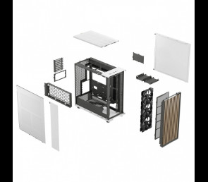 Obudowa Fractal Design North XL Chalk White Midi Tower z wentylatorami