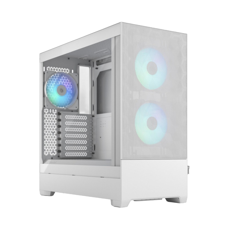 Obudowa Fractal Design Pop Air TG Clear Tint RGB biała midi tower Obudowa Fractal Design Pop Air TG Clear Tint RGB biała midi tower