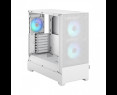 Obudowa Fractal Design Pop Air TG Clear Tint RGB biała midi tower Obudowa Fractal Design Pop Air TG Clear Tint RGB biała midi tower