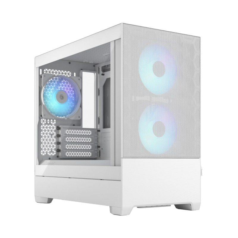 Obudowa Fractal Design Pop Mini Air TG Clear Tint RGB biała Mini Tower Obudowa Fractal Design Pop Mini Air TG Clear Tint RGB biała Mini Tower