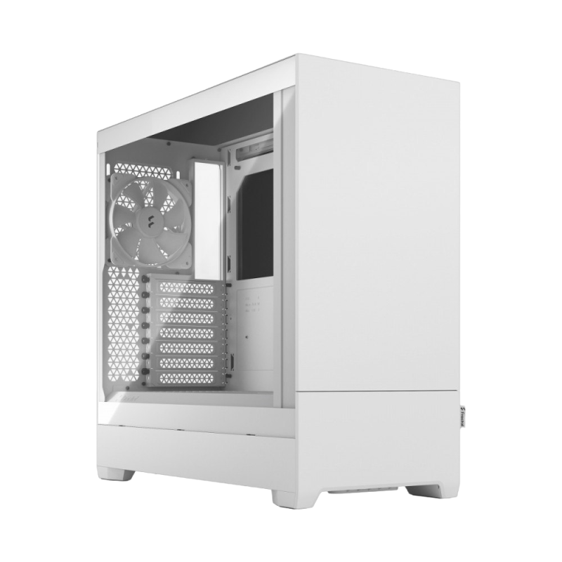 Obudowa Fractal Design Pop Silent TG Clear Tint biała Midi Tower z hartowanym szkłem Obudowa Fractal Design Pop Silent TG Clear Tint biała Midi Tower z hartowanym szkłem
