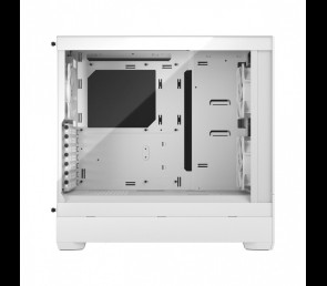 Obudowa Fractal Design Pop Silent TG Clear Tint biała Midi Tower z hartowanym szkłem