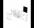 Obudowa Fractal Design Pop Silent TG Clear Tint biała Midi Tower z hartowanym szkłem Obudowa Fractal Design Pop Silent TG Clear Tint biała Midi Tower z hartowanym szkłem
